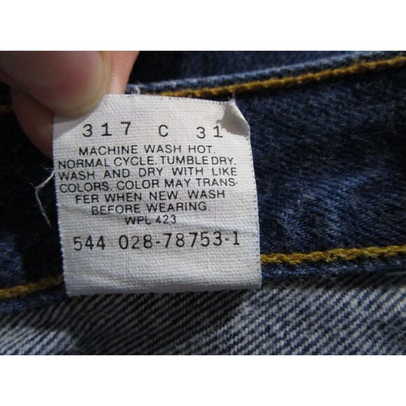 Vintage 1988 Levis Original Button-Fly 501 Womens 11 28X33 Missing Tab GUC - Picture 6 of 16